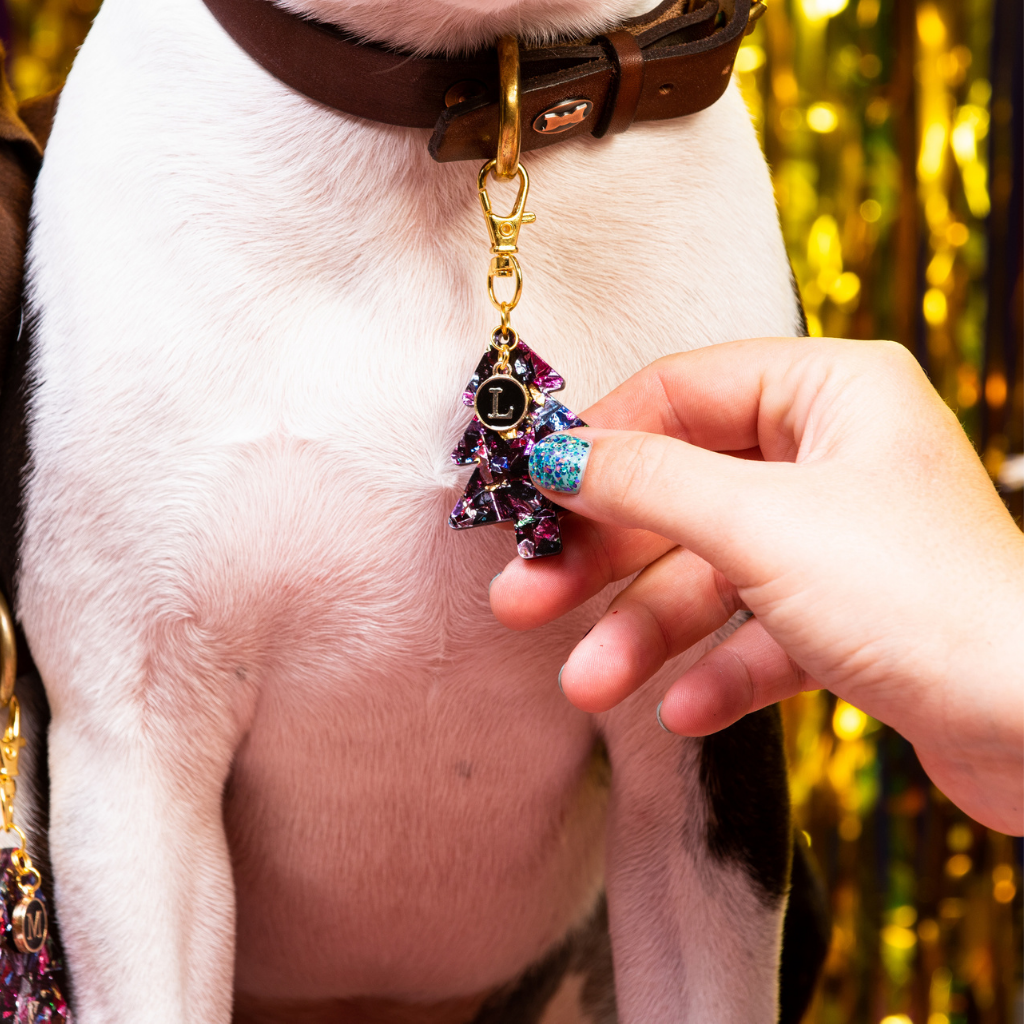 Christmas Tree Collar Charm