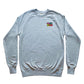OHMYDOG Slogan Sweatshirt | Grey with Neon Embroidery